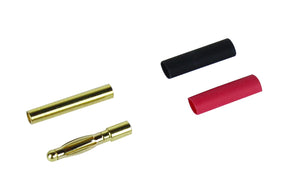 Bullet Connectors - 2mm - (3) Male, (3) Female - Iron City RC Hobbies