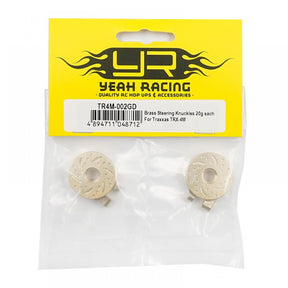 Yeah Racing BRASS STEERING KNUCKLES 20G EACH FITS TRX-4M - Iron City RC Hobbies