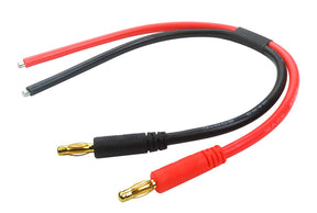 Lectron Pro Banana Plugs Charging Adapter with Bare Leads - Iron City RC Hobbies