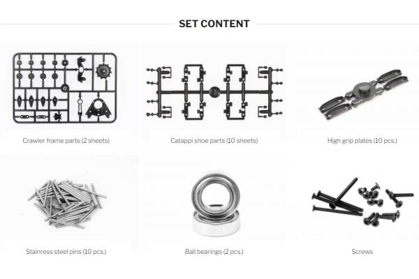 Kyosho Belt Crawler Unit Catappi for MINI-Z 4x4 - Iron City RC Hobbies