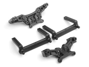 BlackZon Shock Tower & Body Post Set, Smyter - Iron City RC Hobbies