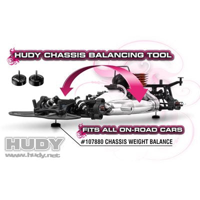 HUDY CHASSIS BALANCING SIMPLE TOOL V2 - Iron City RC Hobbies