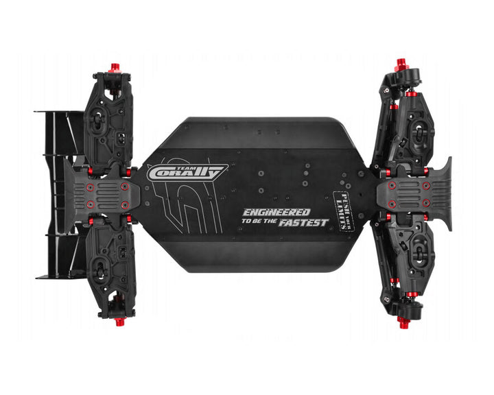 Corally Asuga XLR 6S 4WD Brushless Large Scale RTR Buggy (Blue) w/2.4GHz Radio