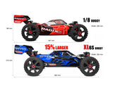 Corally Asuga XLR 6S 4WD Brushless Large Scale RTR Buggy w/2.4GHz Radio