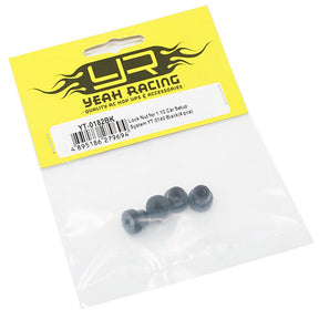 Yeah Racing Car Setup System Lock Nut for YT- 0140 Black - Iron City RC Hobbies