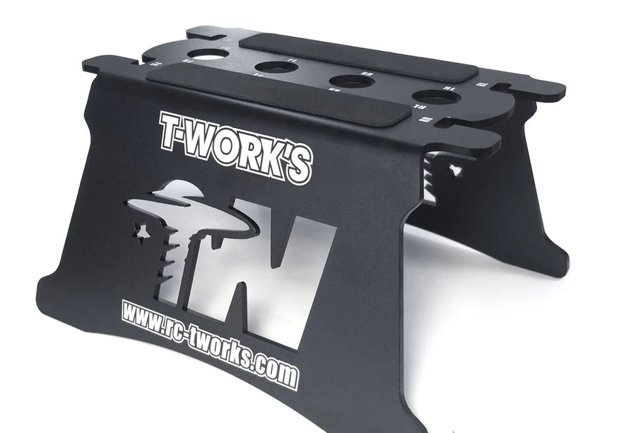 Tworks Car Stand 150mm (1/10 & 1/8) - Iron City RC Hobbies