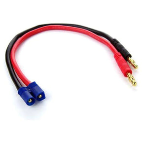 Lectron Pro EC3 Charging Adapter with Banana 4mm Plugs - Iron City RC Hobbies