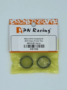 PN Racing Mini-Z KS Compound Slick 8.5mm Tire MEDIUM (KS1038) - Iron City RC Hobbies