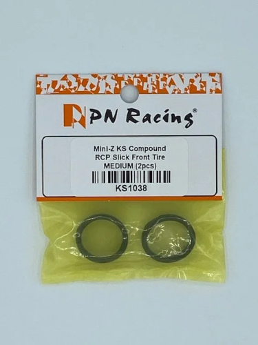 PN Racing Mini-Z KS Compound Slick 8.5mm Tire MEDIUM (KS1038)