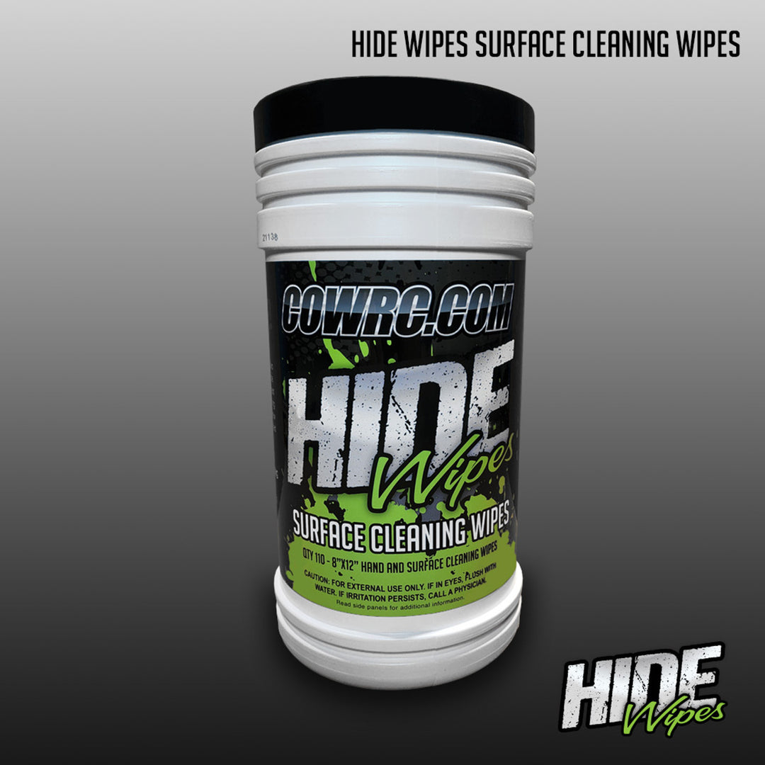 COWRC Hide Wipes Cleaning Wipes