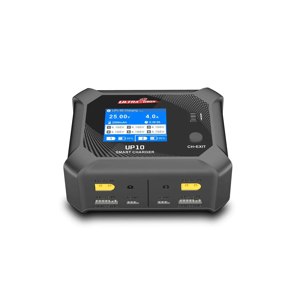 Ultra Power UP10 Smart Charger Built-in Power Supply - Iron City RC Hobbies