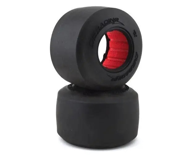 DE Racing Street OutLaw Rear Tires w/ Inserts - Iron City RC Hobbies
