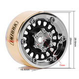 INJORA 1.0" ModuWheel -4.4mm Offset Wheels for Micro Crawlers (Choose Color)