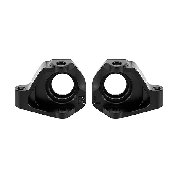 INJORA Black Brass Steering Knuckles for 1/30 Axial SCX30
