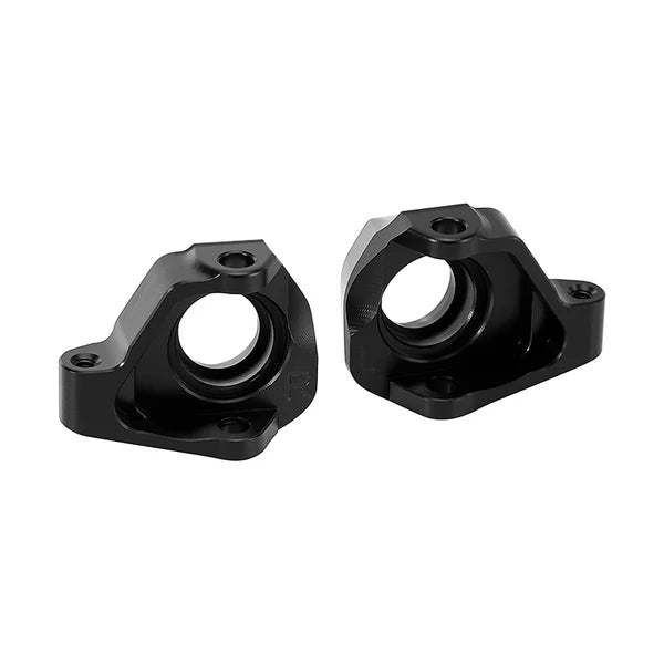 INJORA Black Brass Steering Knuckles for 1/30 Axial SCX30