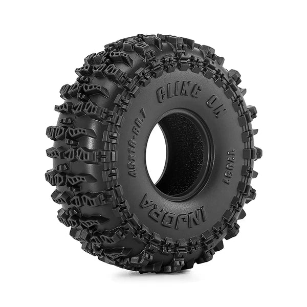 INJORA 0.7" 45*16mm Cling On Tires for 1/30 SCX30 (T7031) (4)