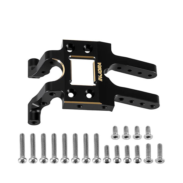 INJORA Black Brass Skid Plate for 1/18 Redcat Ascent-18 APEX