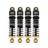 INJORA 40mm Big Bore Oil Shock Absorber for 1/24 SCX24 FCX24M (Brass Retainer)