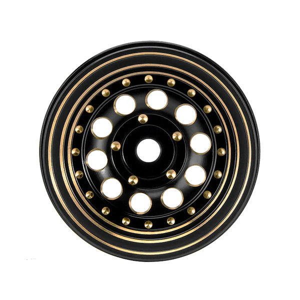 INJORA 1.0" 39g/pcs Brass -2.65mm Offset Wheels for Micro Crawlers