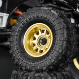 INJORA 0.7" D19 Brass Beadlock Wheels for 1/30 SCX30