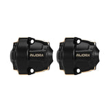 INJORA Black Coating Brass Diff Covers for 1/32 Redcat Ascent-32