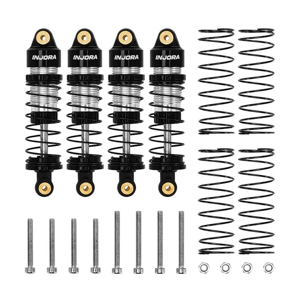 INJORA Aluminum 35mm Oil Shocks for 1/32 Redcat Ascent-32