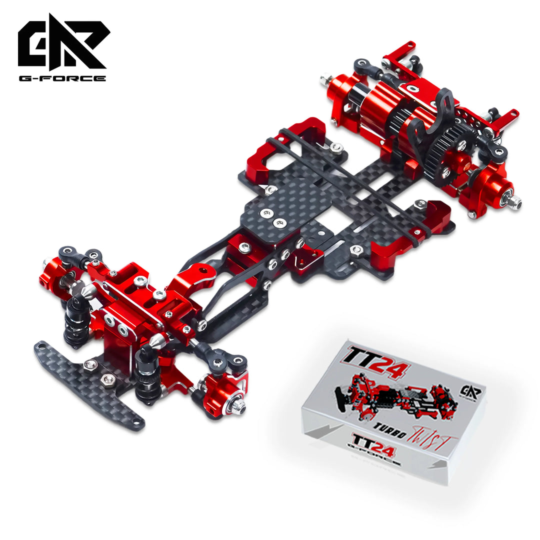 G-Force TT24 1/24 Full CNC Aluminum drift chassis