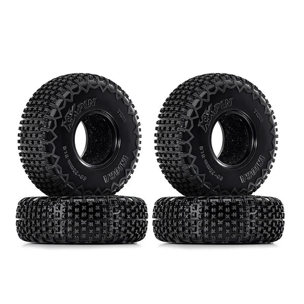INJORA 1.0" 60*20mm XHX Pin Tires (T1022P) (4)