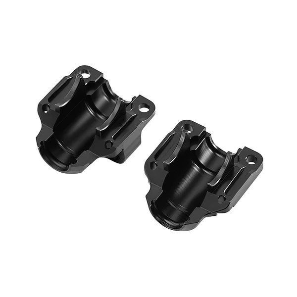 INJORA Black Brass Diff Covers for 1/30 SCX30 Stock Axles