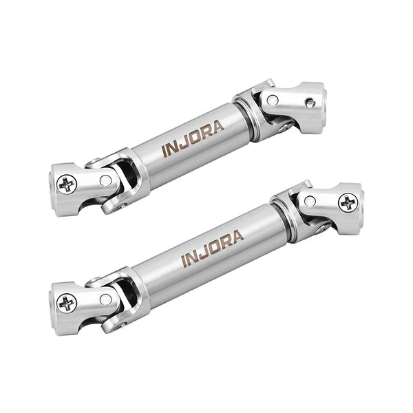 INJORA Stainless Steel Drive Shafts for 1/32 Redcat Ascent-32