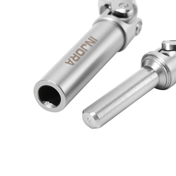 INJORA Stainless Steel Drive Shafts for 1/32 Redcat Ascent-32