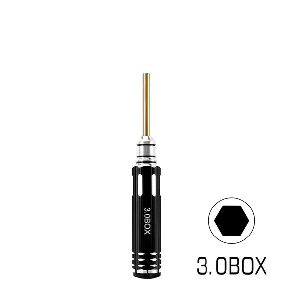 INJORA 2.0mm+ Phillips Screwdriver 3.0mm Hex Nut Driver for 1/30 Axial SCX30