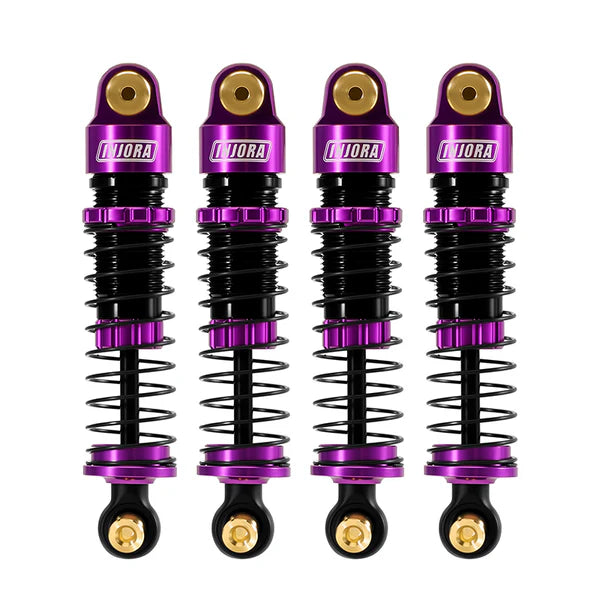 INJORA Big Bore Oil Shock Absorber for 1/24 SCX24 FCX24M (Choose Size/Color)