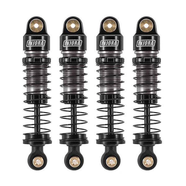 INJORA Big Bore Oil Shock Absorber for 1/24 SCX24 FCX24M (Choose Size/Color)