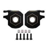 INJORA 2PCS Brass Steering Knuckles for 1/10 Axial SCX10 III CJ7