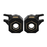 INJORA 2PCS Brass Steering Knuckles for 1/10 Axial SCX10 III CJ7
