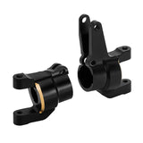 INJORA Black Brass C Hubs for 1/10 Axial SCX10 III CJ7