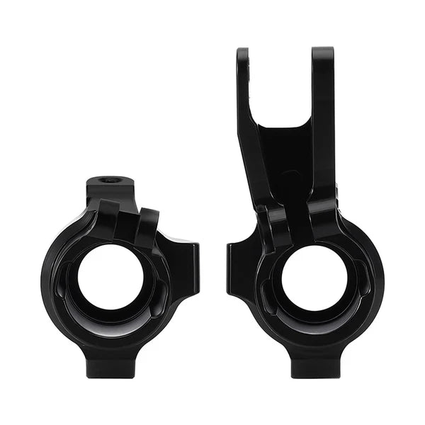 INJORA Black Brass C Hubs for 1/10 Axial SCX10 III CJ7