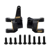 INJORA Black Brass C Hubs for 1/10 Axial SCX10 III CJ7