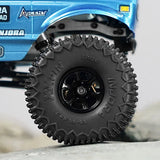 INJORA 0.7" 44*16mm XHX Pin Tires for 1/30 1/32 RC Crawlers (T7030) (4)