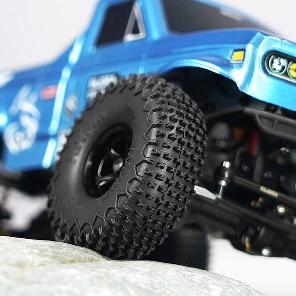 INJORA 0.7" 44*16mm XHX Pin Tires for 1/30 1/32 RC Crawlers (T7030) (4)
