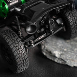 INJORA Black Brass Steering Links for 1/30 Axial SCX30