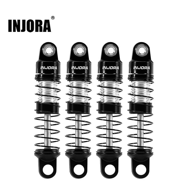 INJORA Aluminum Oil Shocks for 1/30 Axial SCX30 (Choose Length)