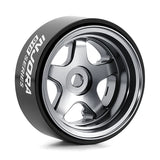 INJORA 0.7" D18 5-Spoke Aluminum Wheels for 1/30 SCX30 (Choose Color)