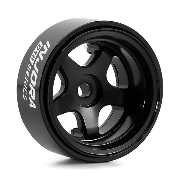 INJORA 0.7" D18 5-Spoke Aluminum Wheels for 1/30 SCX30 (Choose Color)