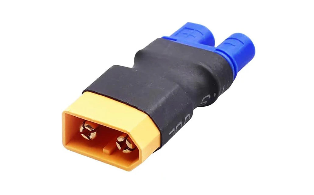EC3 Female to XT60 Male Compact Conversion Adapter - Iron City RC Hobbies