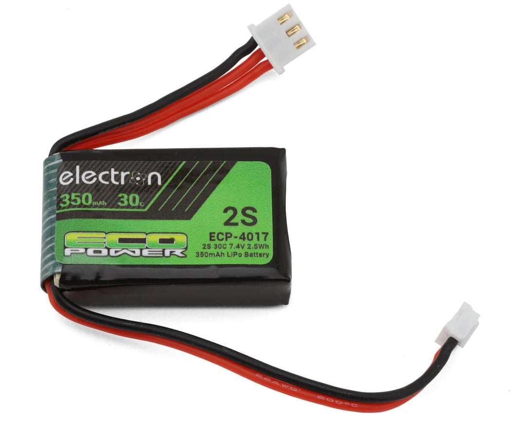 EcoPower "Electron" 2S 30C LiPo Battery w/PH2.0 Connector (7.4V/350mAh) (Losi Micro-B/Micro-T)