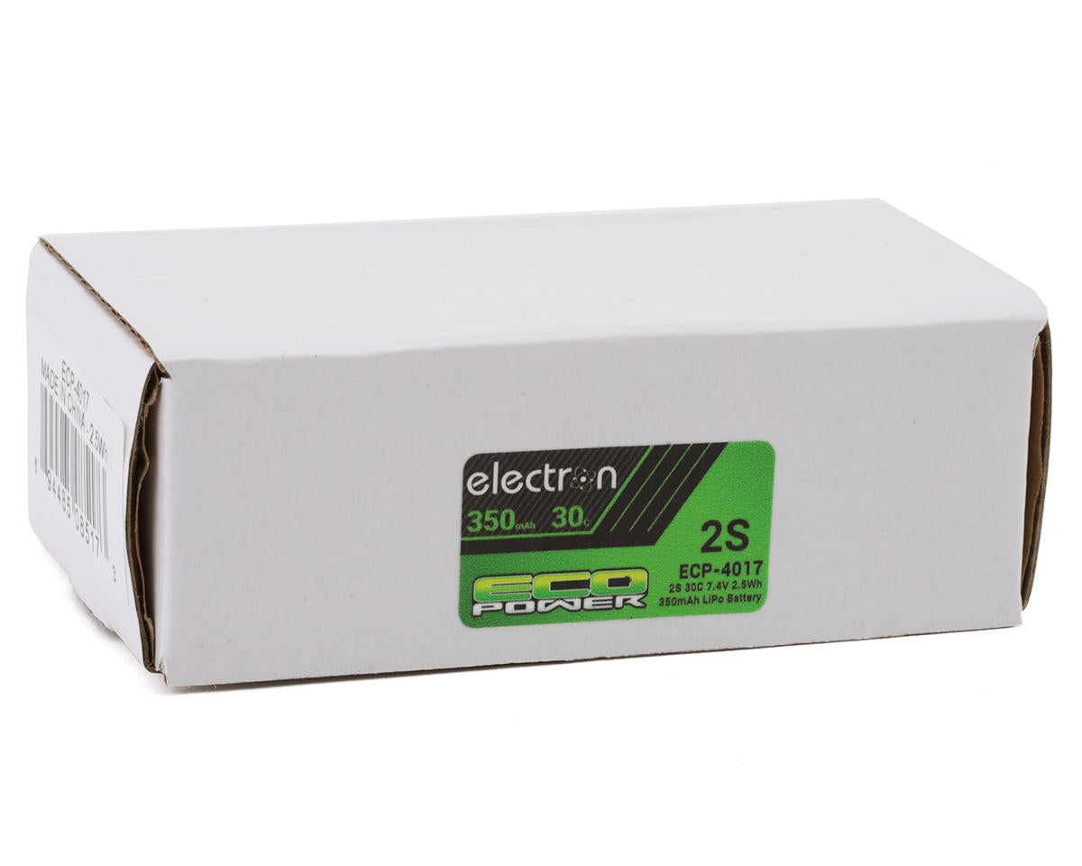 EcoPower "Electron" 2S 30C LiPo Battery w/PH2.0 Connector (7.4V/350mAh) (Losi Micro-B/Micro-T)
