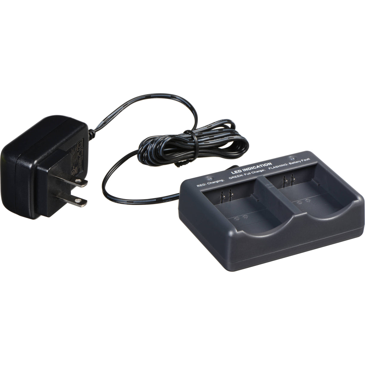 2 Port Charger - Charging base w/ AC Adapter