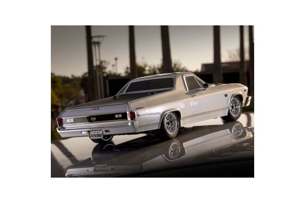 Kyosho Electric Powered 4WD FAZER Mk2 FZ02L Series ready set 1969 Chevy® El Camino® SS 396® Cortez Silver - Iron City RC Hobbies